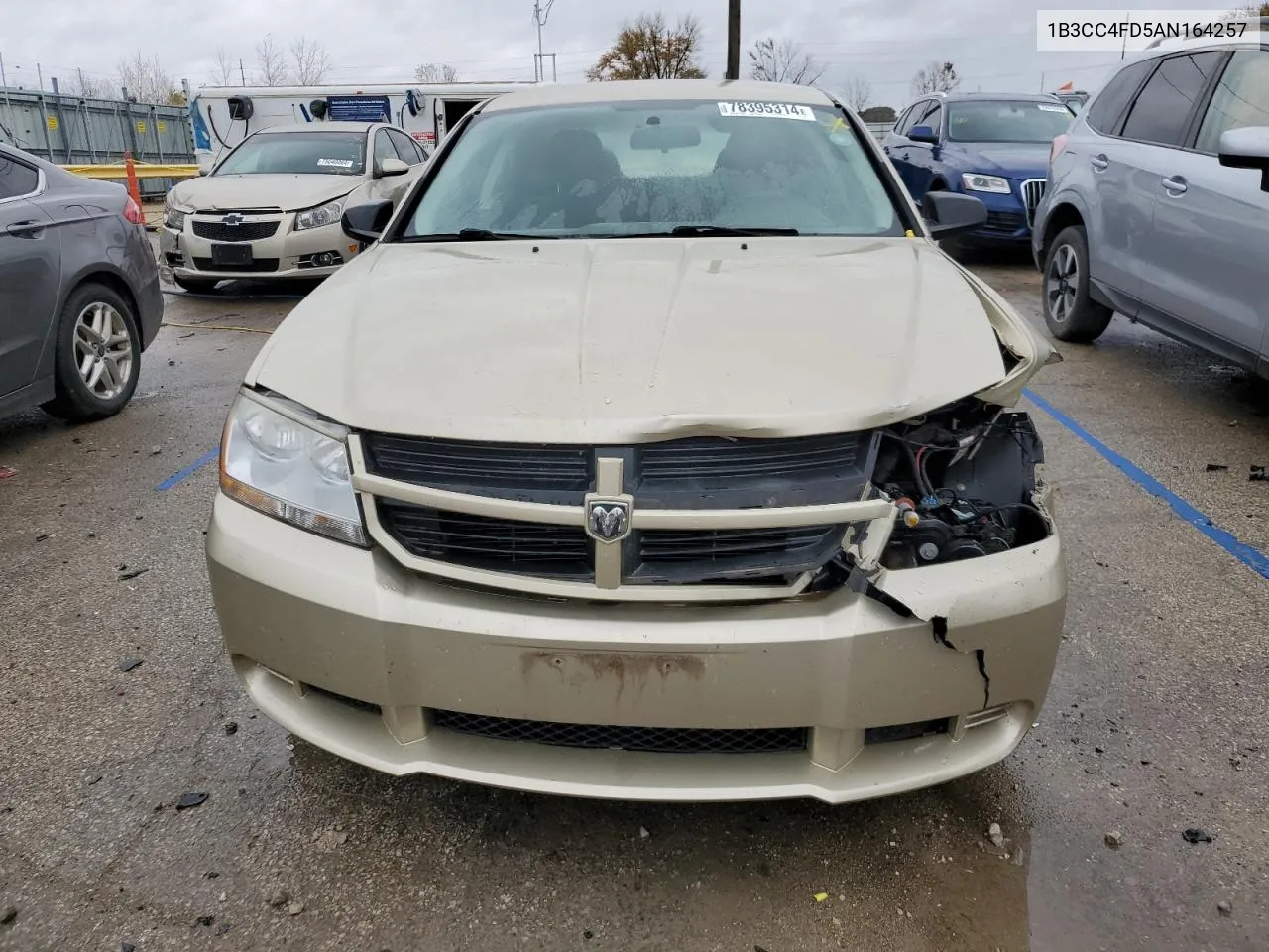 2010 Dodge Avenger Sxt VIN: 1B3CC4FD5AN164257 Lot: 78395314