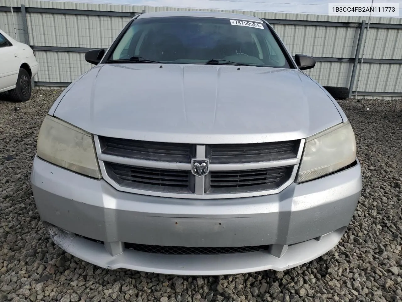 2010 Dodge Avenger Sxt VIN: 1B3CC4FB2AN111773 Lot: 78750554