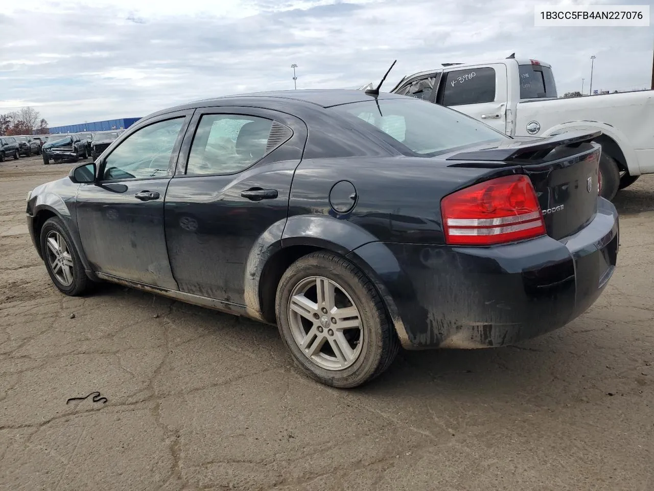 2010 Dodge Avenger R/T VIN: 1B3CC5FB4AN227076 Lot: 78883904