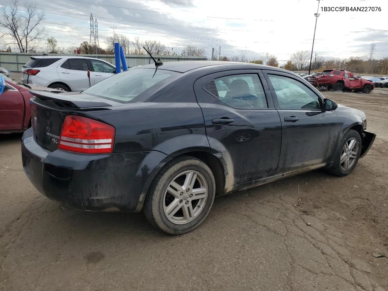 2010 Dodge Avenger R/T VIN: 1B3CC5FB4AN227076 Lot: 78883904