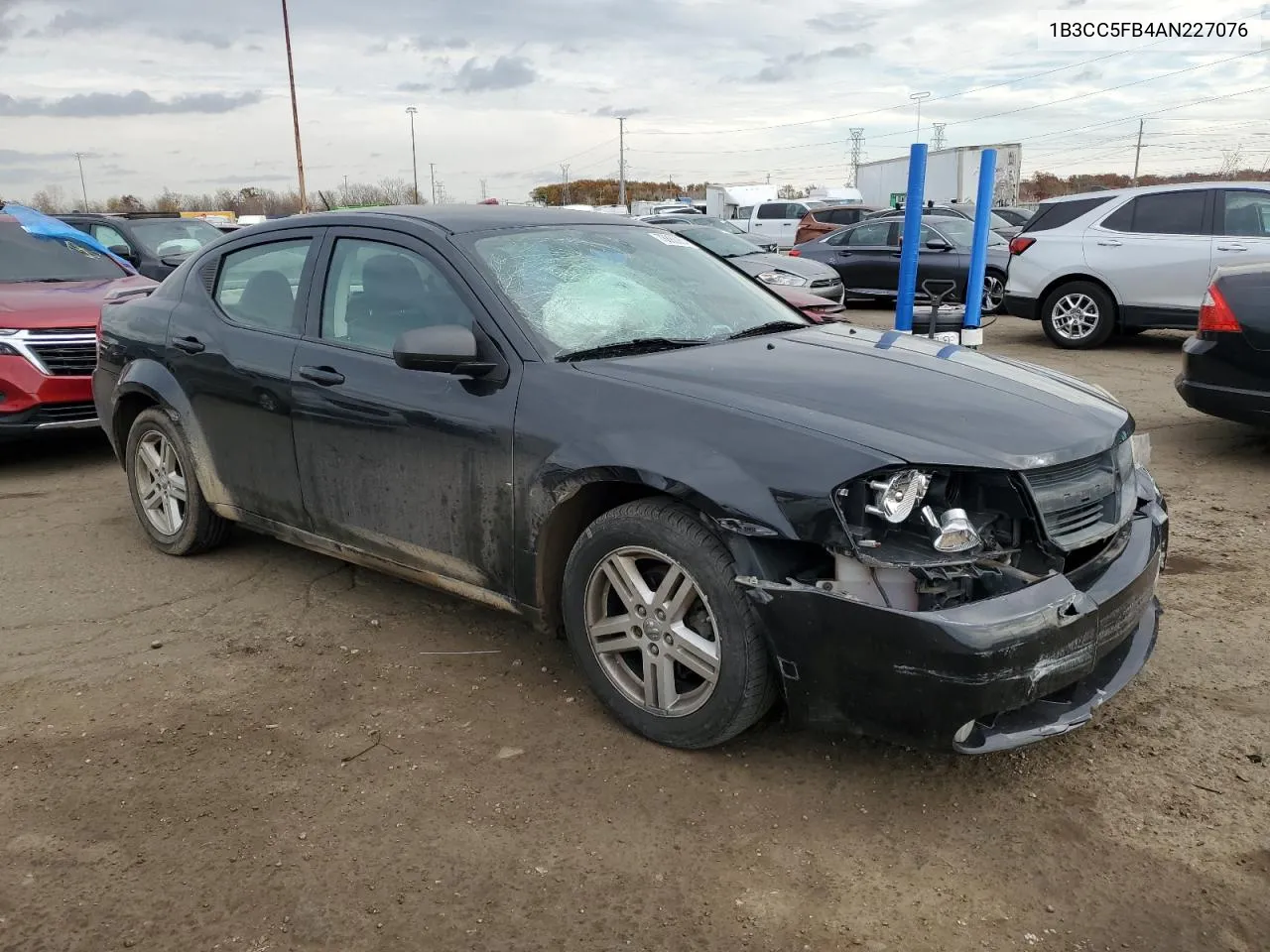 2010 Dodge Avenger R/T VIN: 1B3CC5FB4AN227076 Lot: 78883904