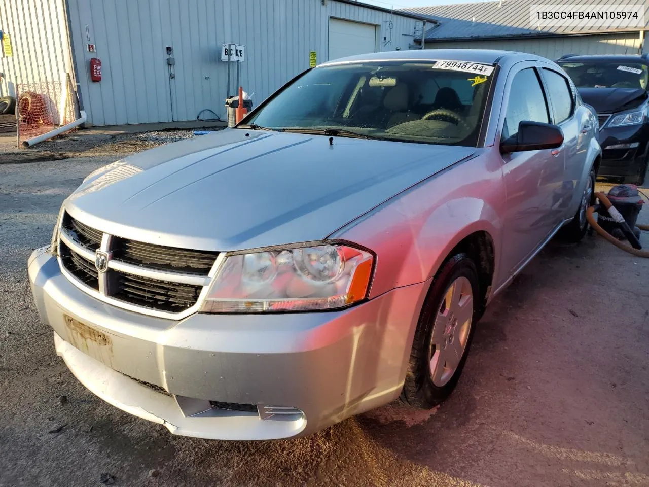 2010 Dodge Avenger Sxt VIN: 1B3CC4FB4AN105974 Lot: 79948744