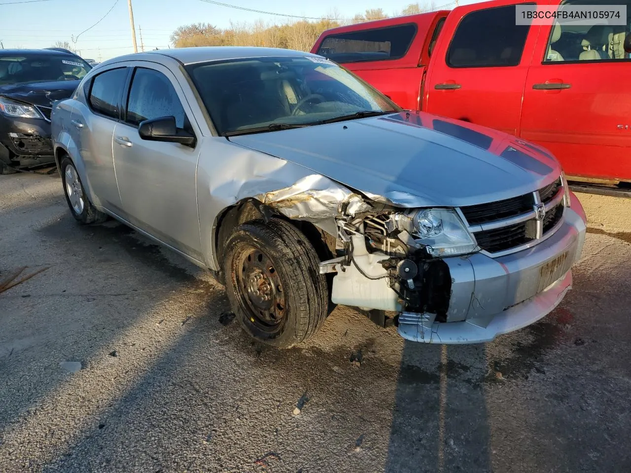 2010 Dodge Avenger Sxt VIN: 1B3CC4FB4AN105974 Lot: 79948744