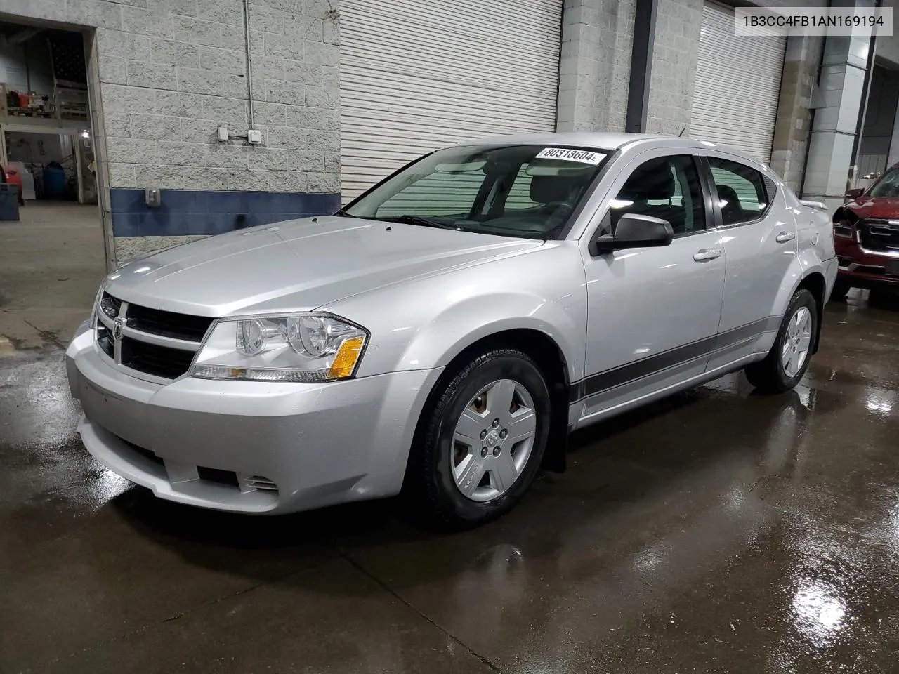 2010 Dodge Avenger Sxt VIN: 1B3CC4FB1AN169194 Lot: 80318604