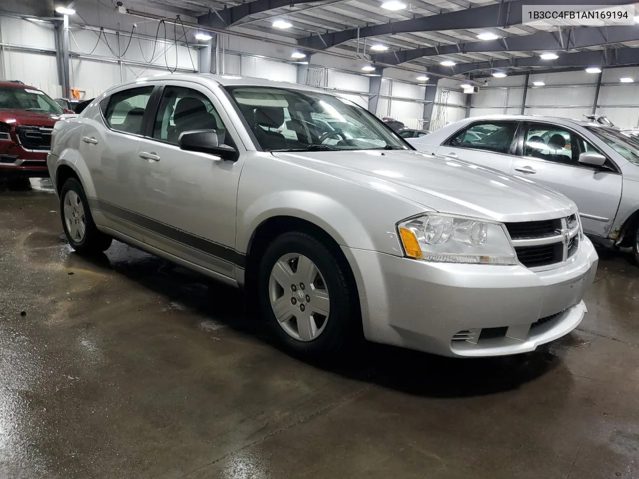 2010 Dodge Avenger Sxt VIN: 1B3CC4FB1AN169194 Lot: 80318604