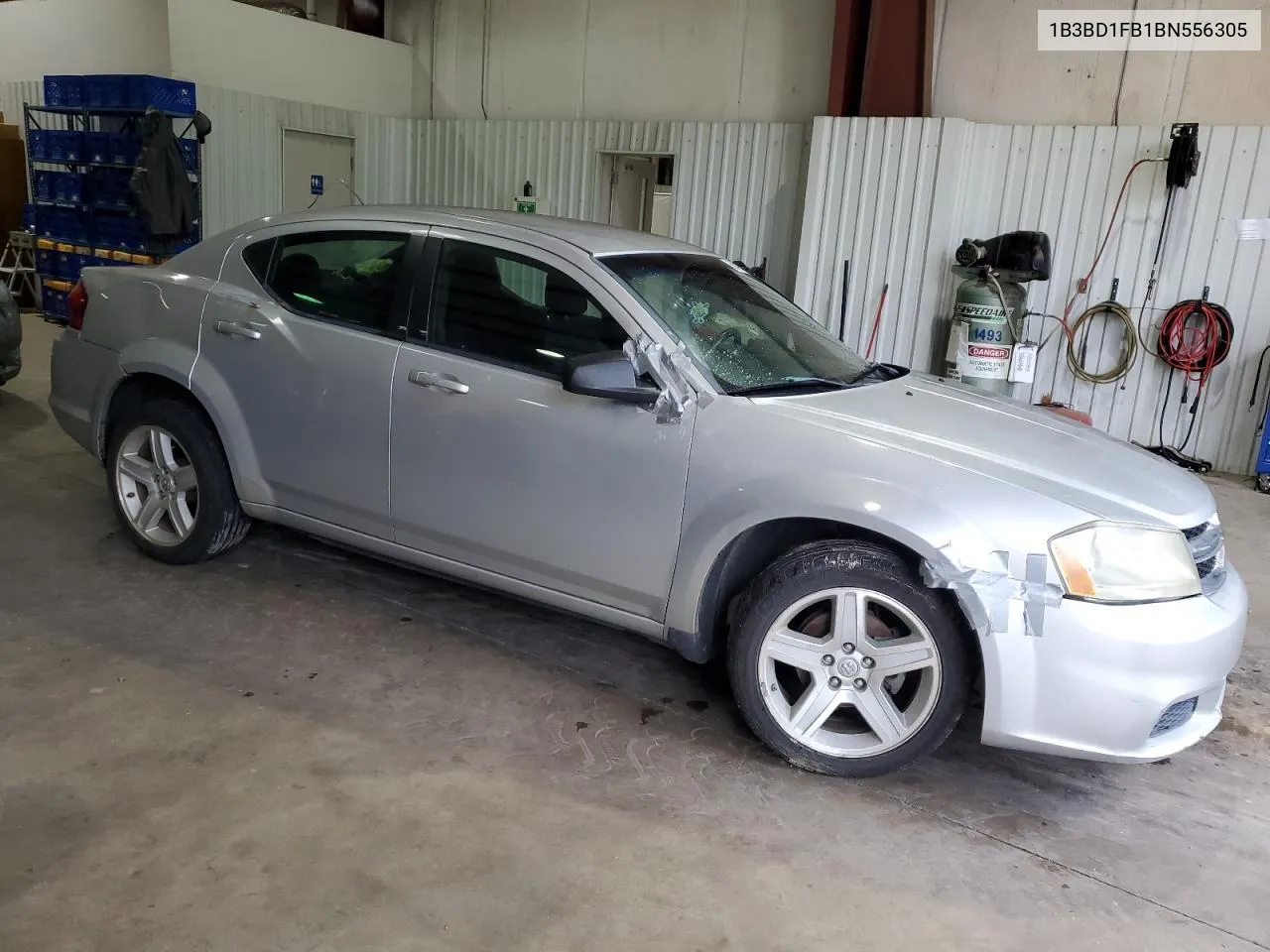 2011 Dodge Avenger Mainstreet VIN: 1B3BD1FB1BN556305 Lot: 56476884