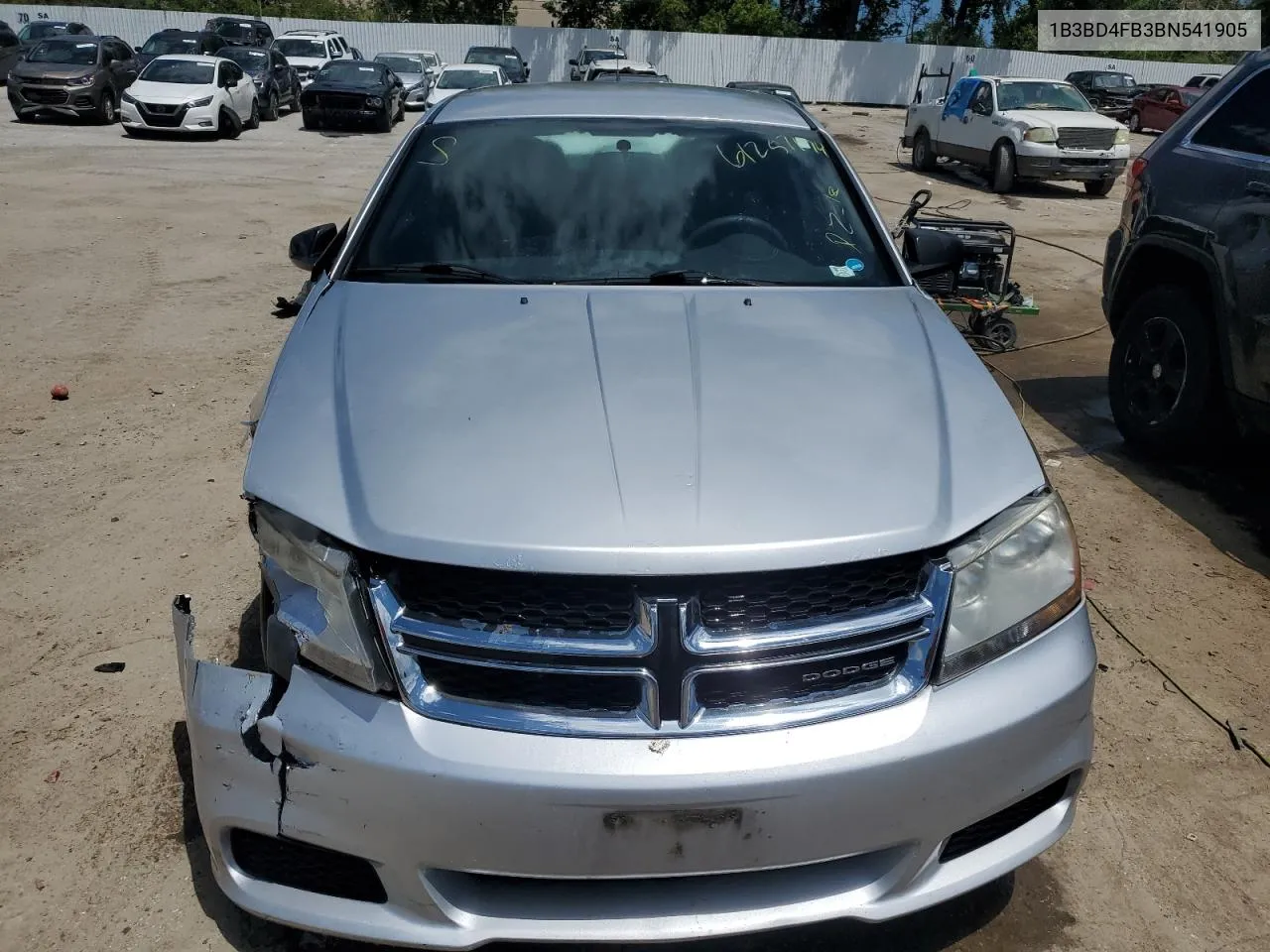 2011 Dodge Avenger Express VIN: 1B3BD4FB3BN541905 Lot: 61257174