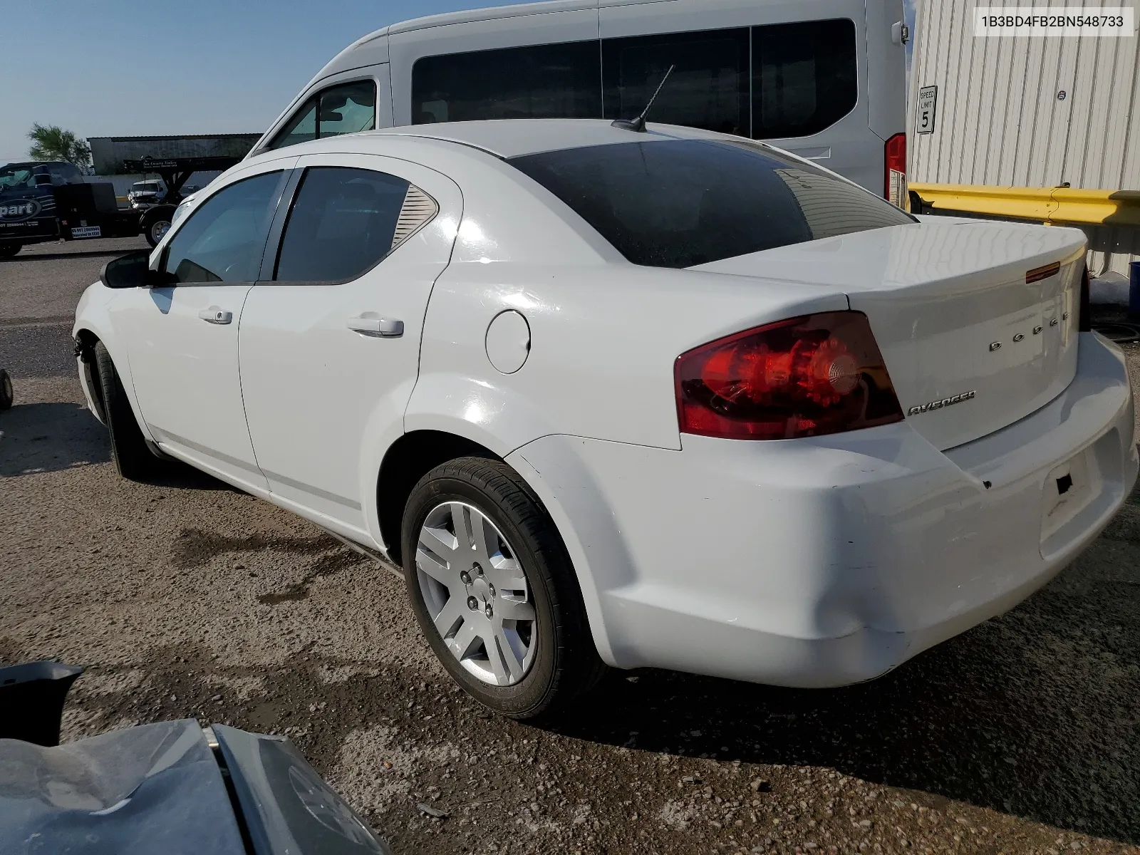 2011 Dodge Avenger Express VIN: 1B3BD4FB2BN548733 Lot: 61655114