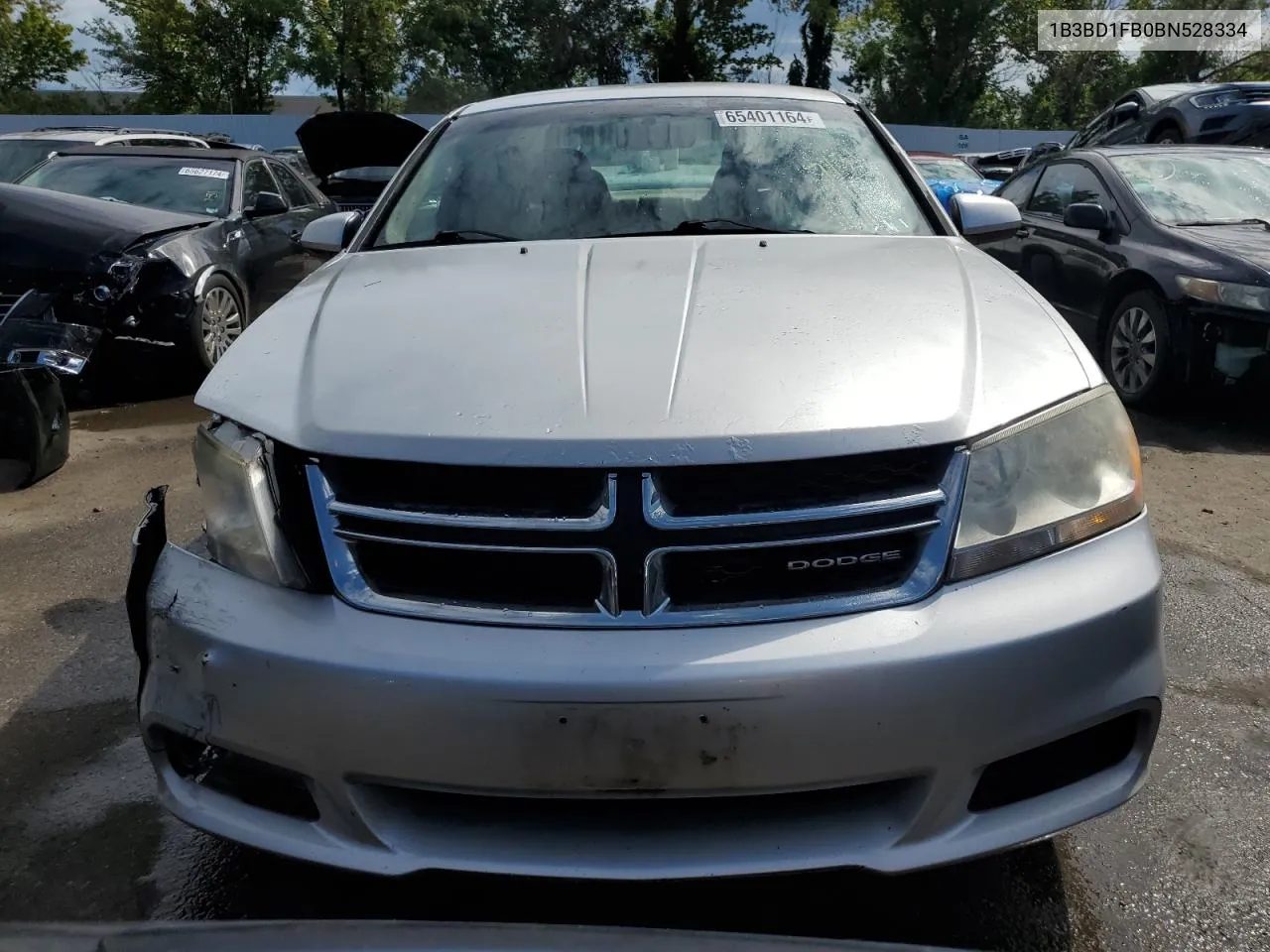 2011 Dodge Avenger Mainstreet VIN: 1B3BD1FB0BN528334 Lot: 65401164