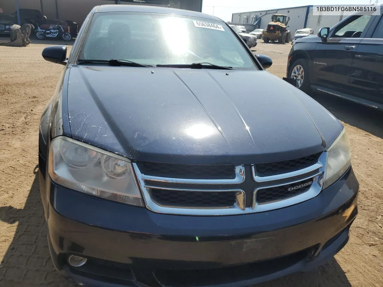 2011 Dodge Avenger Mainstreet VIN: 1B3BD1FG6BN585116 Lot: 65638464