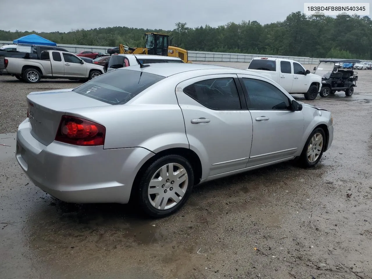 2011 Dodge Avenger Express VIN: 1B3BD4FB8BN540345 Lot: 66002624