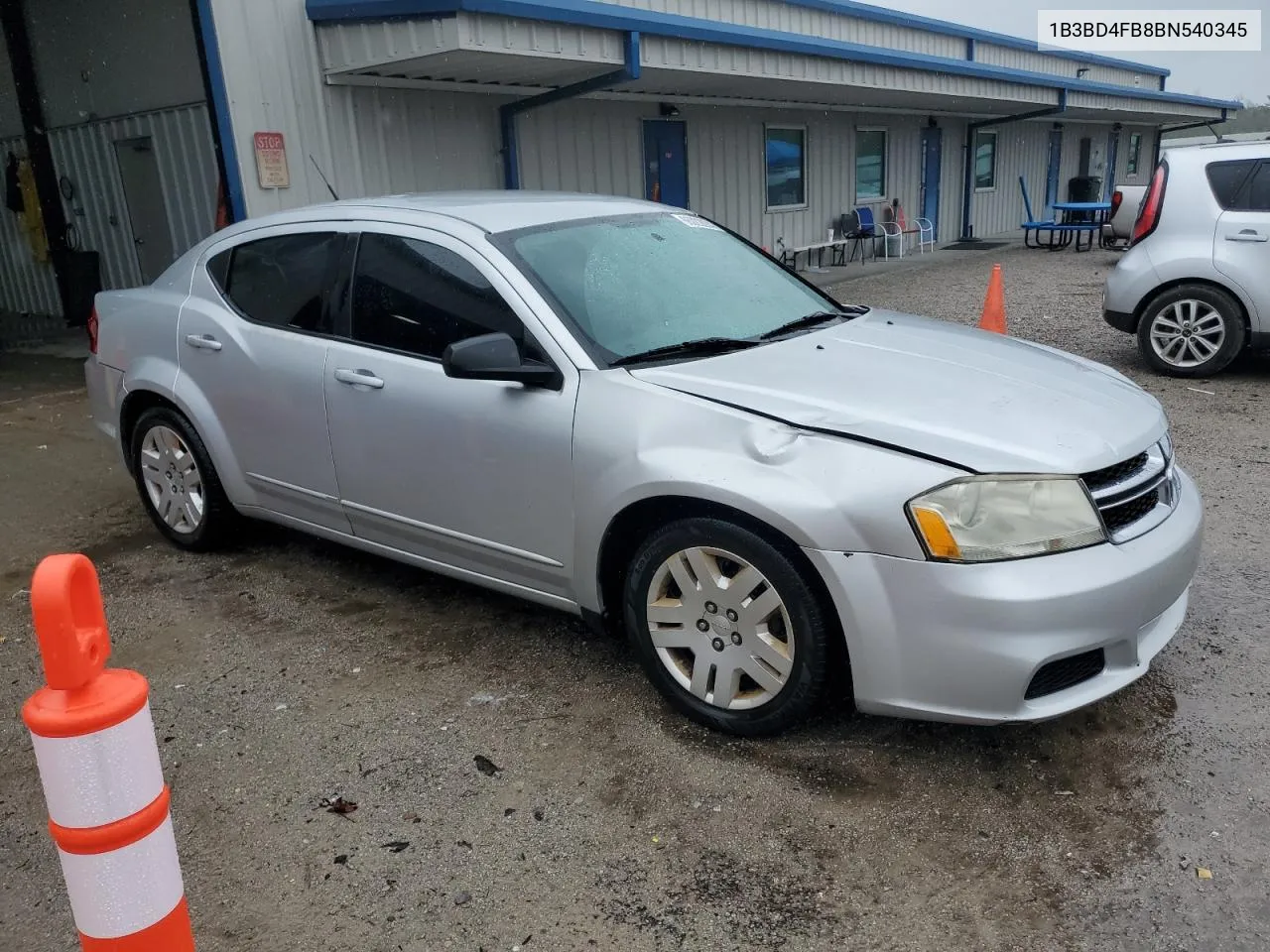 2011 Dodge Avenger Express VIN: 1B3BD4FB8BN540345 Lot: 66002624