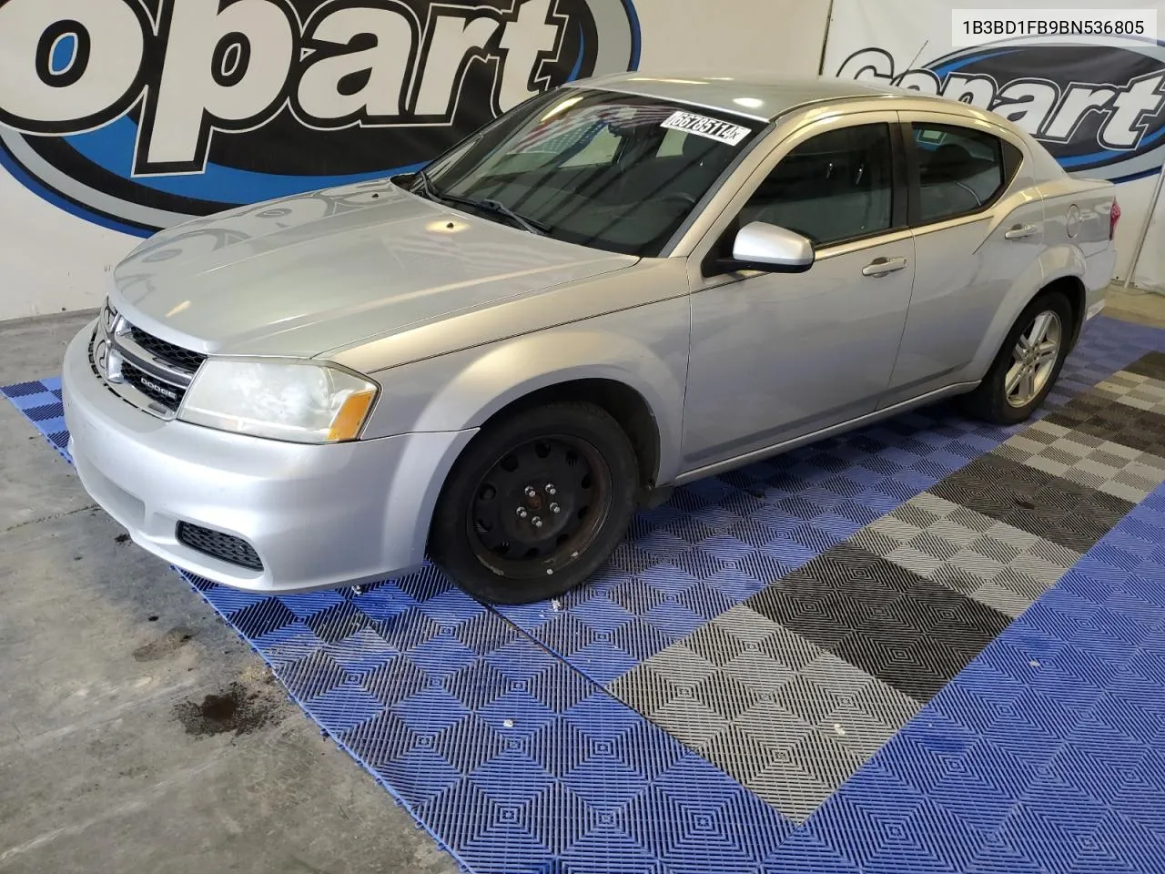 2011 Dodge Avenger Mainstreet VIN: 1B3BD1FB9BN536805 Lot: 66785114