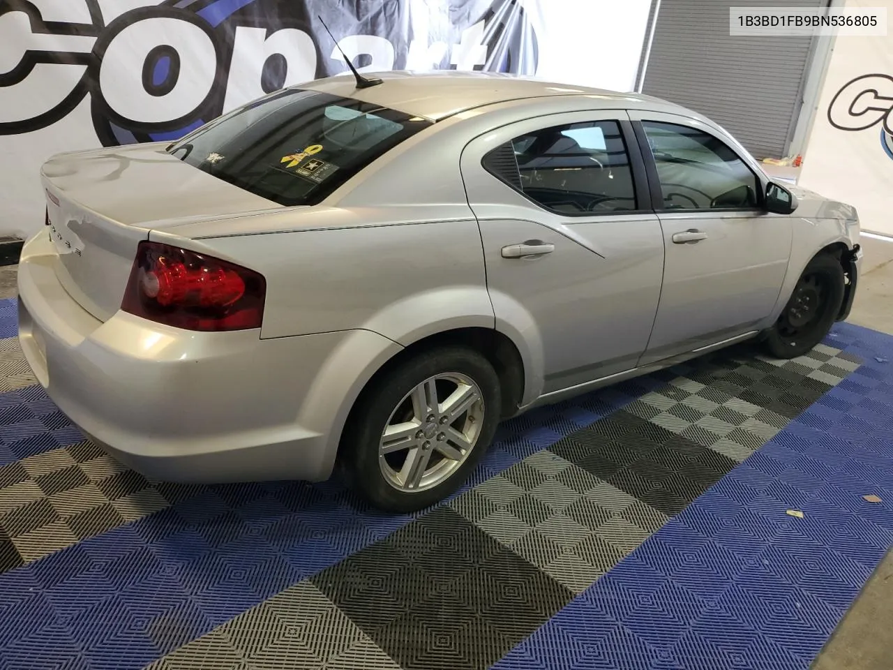 2011 Dodge Avenger Mainstreet VIN: 1B3BD1FB9BN536805 Lot: 66785114