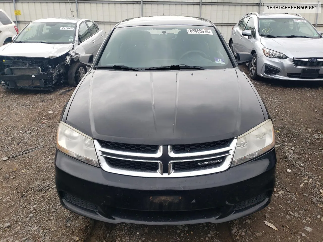 2011 Dodge Avenger Express VIN: 1B3BD4FB6BN609551 Lot: 68658834