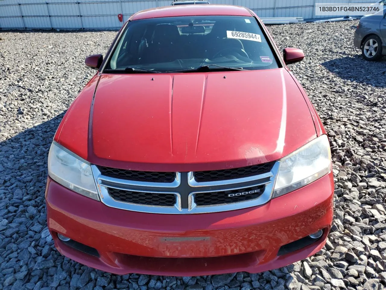 2011 Dodge Avenger Mainstreet VIN: 1B3BD1FG4BN523746 Lot: 69285944