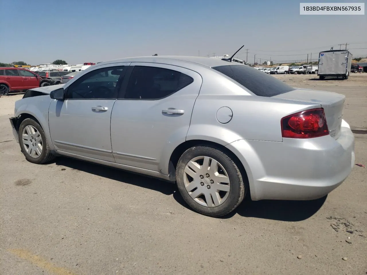 2011 Dodge Avenger Express VIN: 1B3BD4FBXBN567935 Lot: 69790674