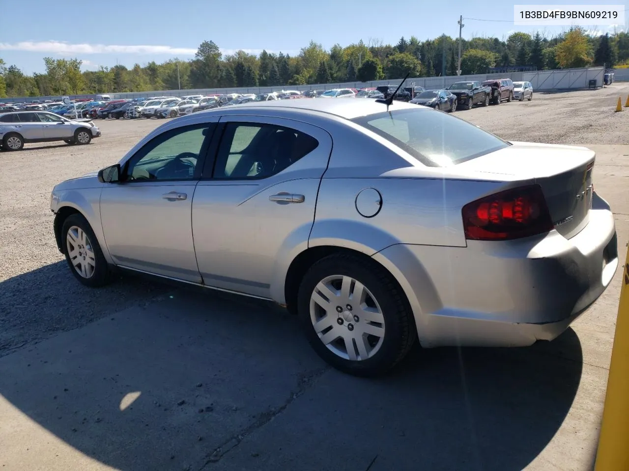 2011 Dodge Avenger Express VIN: 1B3BD4FB9BN609219 Lot: 70506494