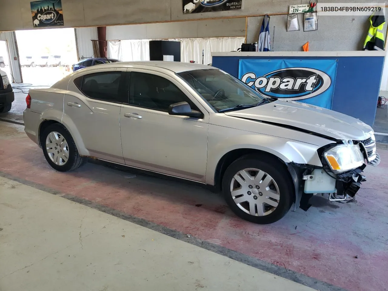 2011 Dodge Avenger Express VIN: 1B3BD4FB9BN609219 Lot: 70506494