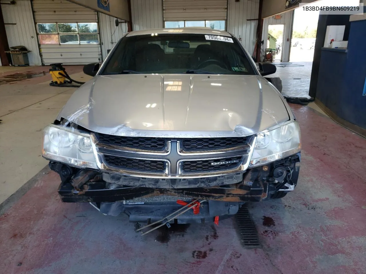 2011 Dodge Avenger Express VIN: 1B3BD4FB9BN609219 Lot: 70506494