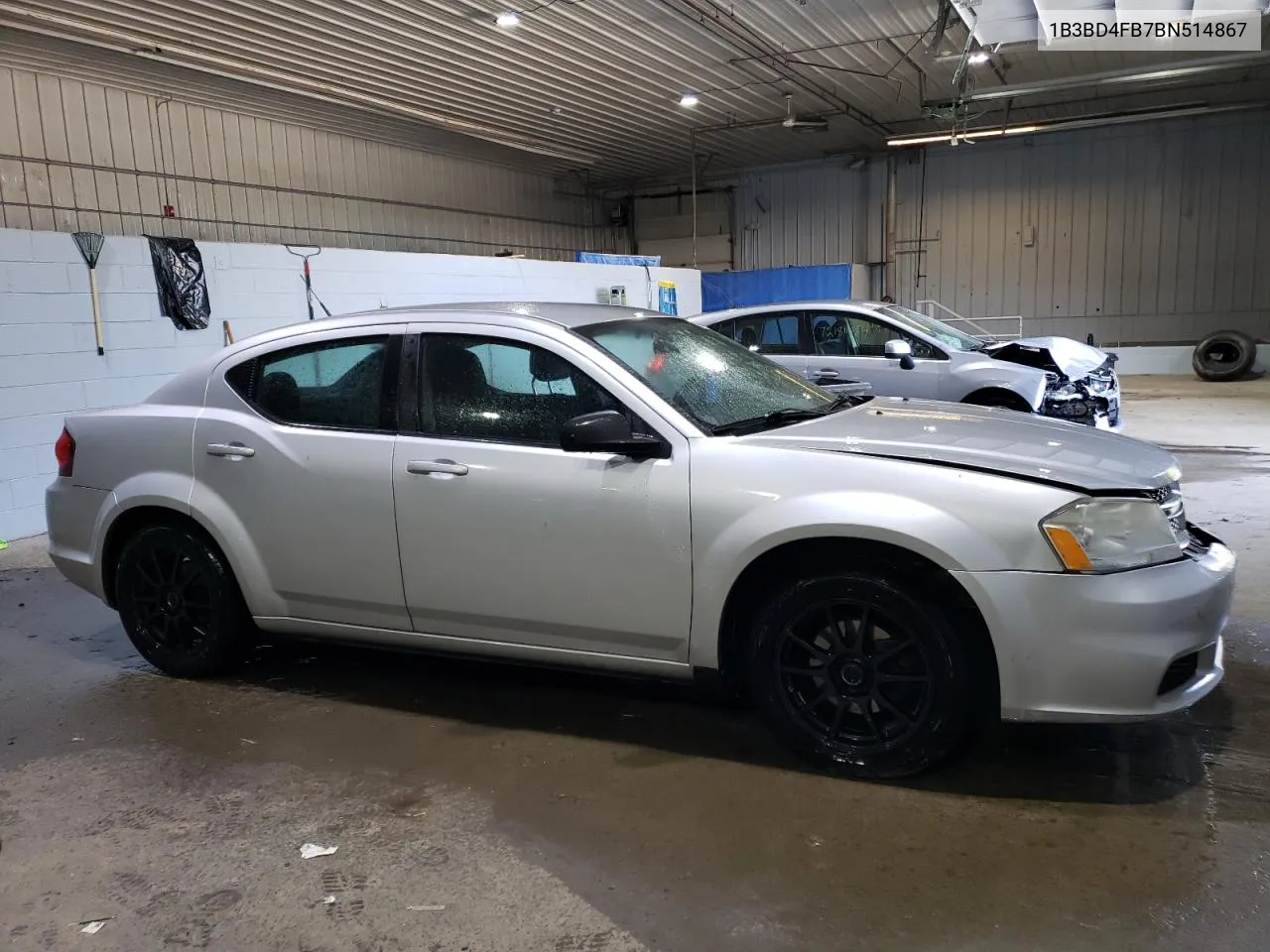 2011 Dodge Avenger Express VIN: 1B3BD4FB7BN514867 Lot: 71957204