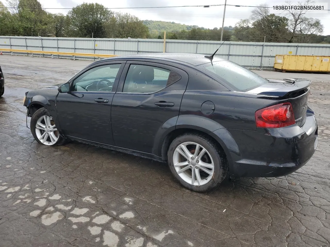 2011 Dodge Avenger Mainstreet VIN: 1B3BD1FG2BN506881 Lot: 72638104