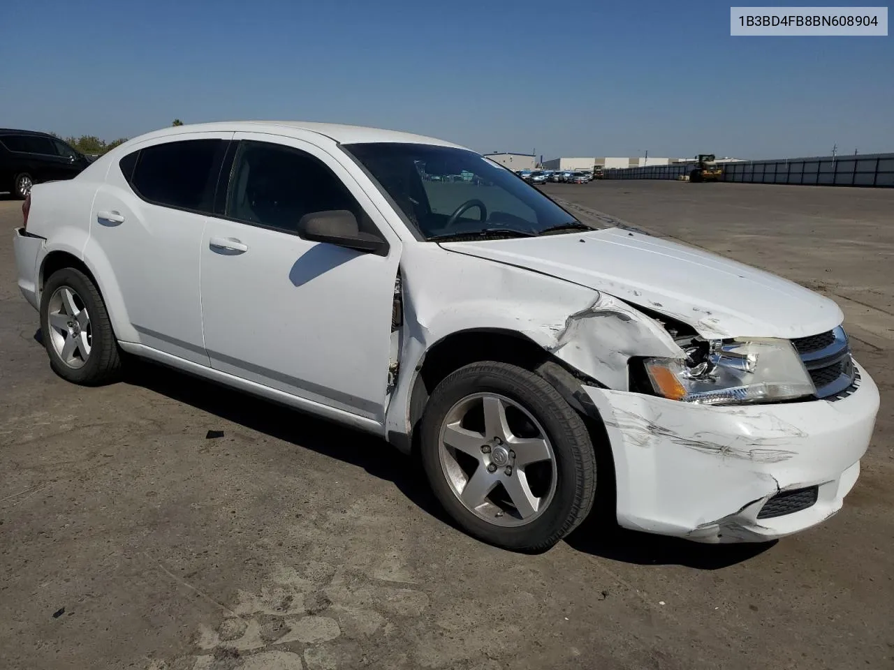 2011 Dodge Avenger Express VIN: 1B3BD4FB8BN608904 Lot: 73309764