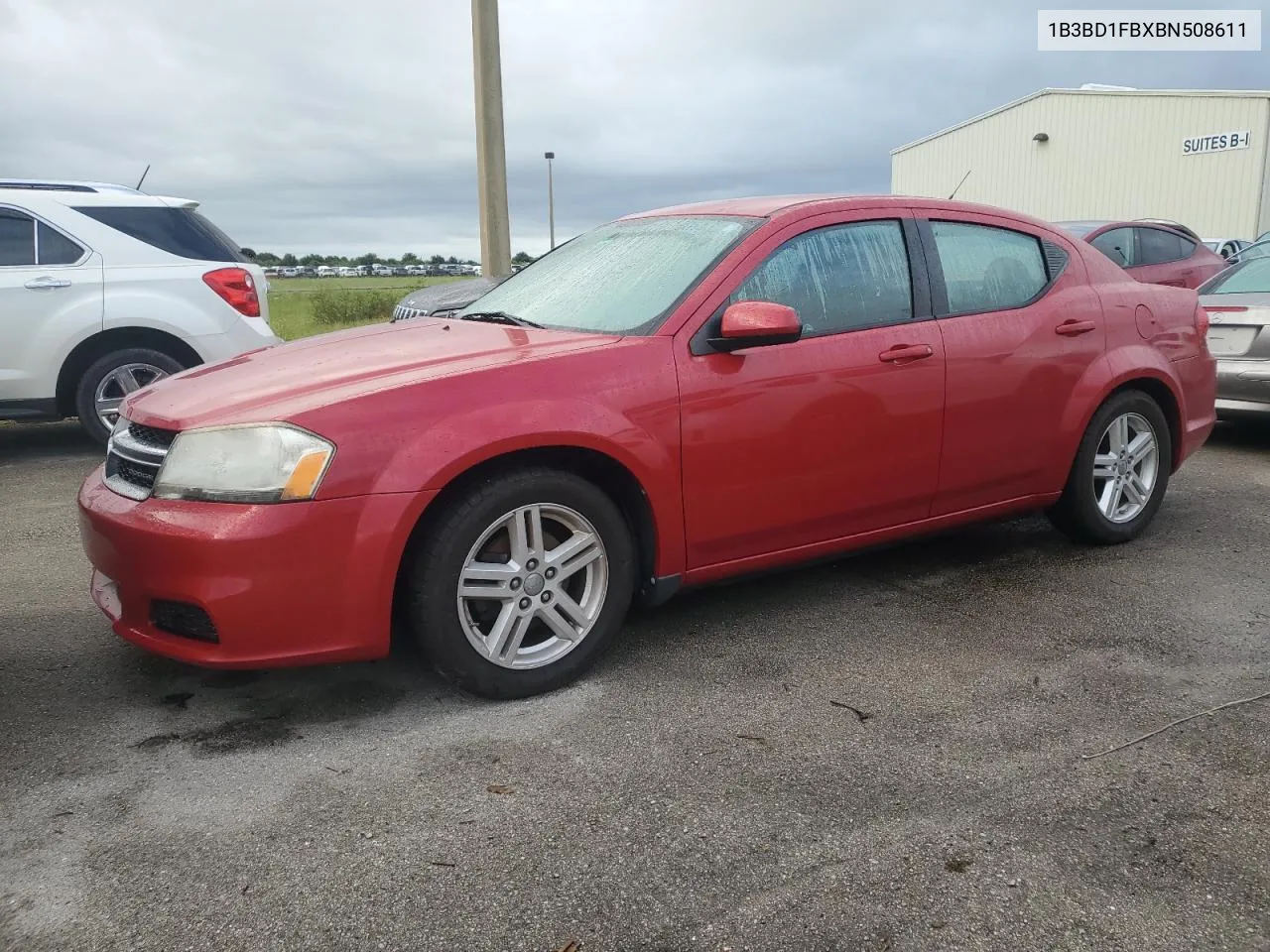 2011 Dodge Avenger Mainstreet VIN: 1B3BD1FBXBN508611 Lot: 74289904