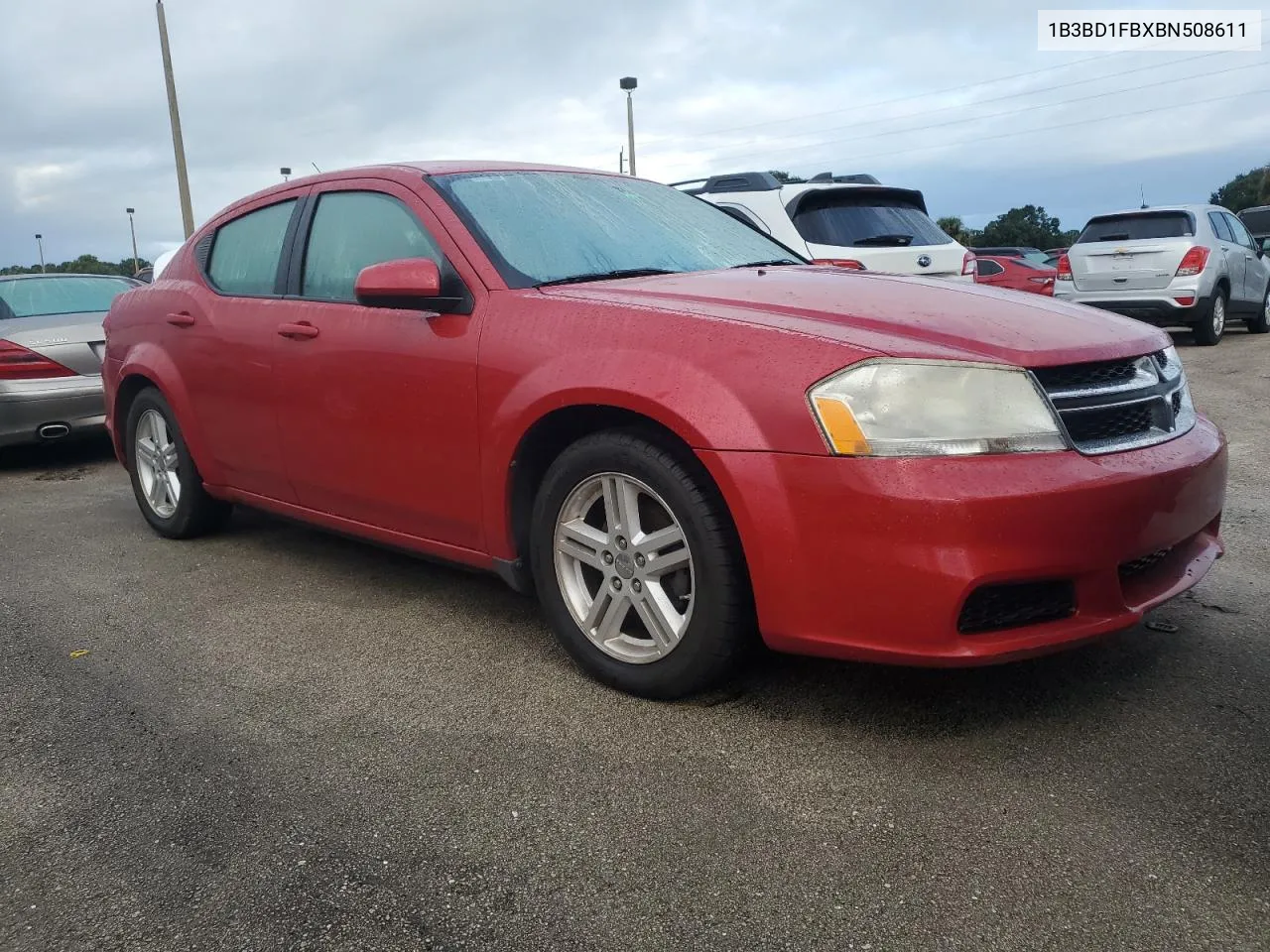 2011 Dodge Avenger Mainstreet VIN: 1B3BD1FBXBN508611 Lot: 74289904