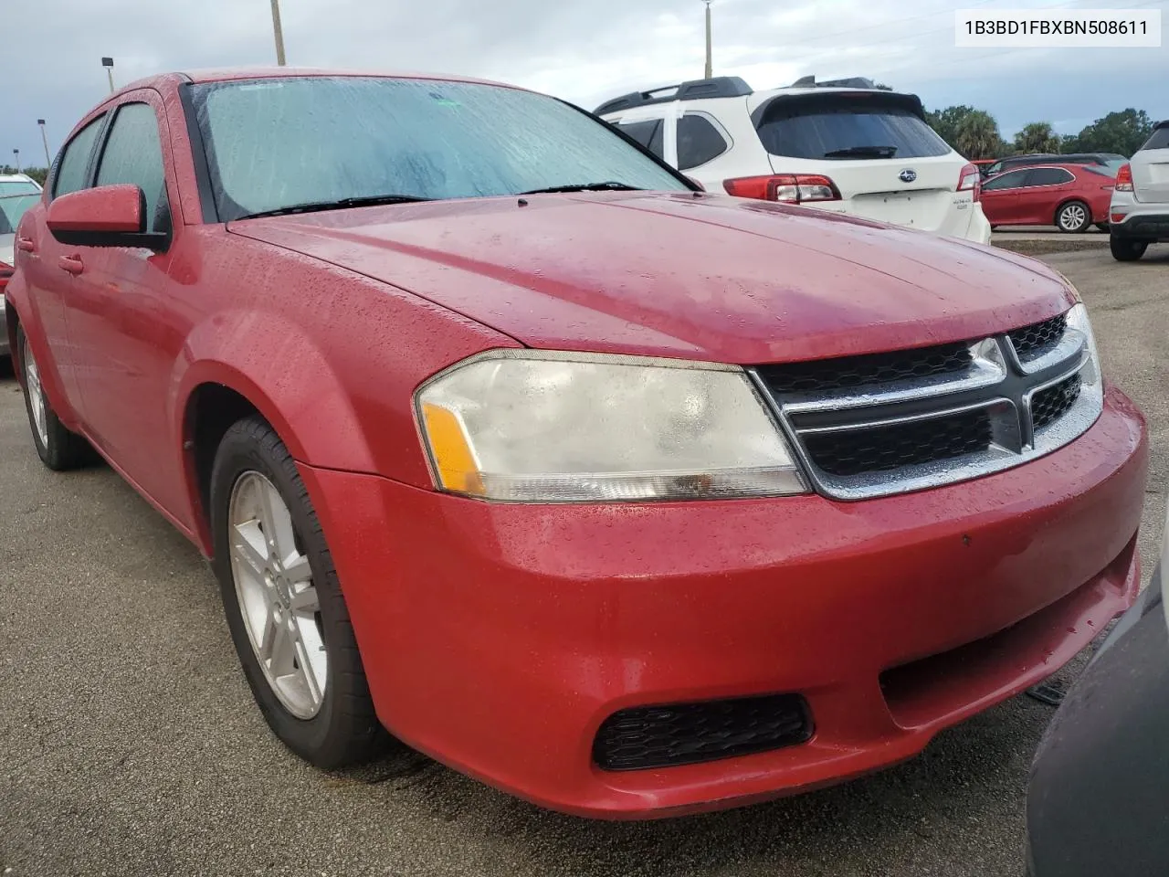 2011 Dodge Avenger Mainstreet VIN: 1B3BD1FBXBN508611 Lot: 74289904