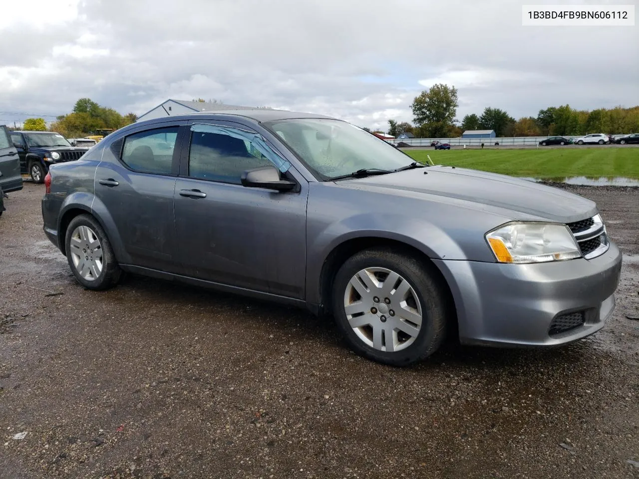 2011 Dodge Avenger Express VIN: 1B3BD4FB9BN606112 Lot: 76207464