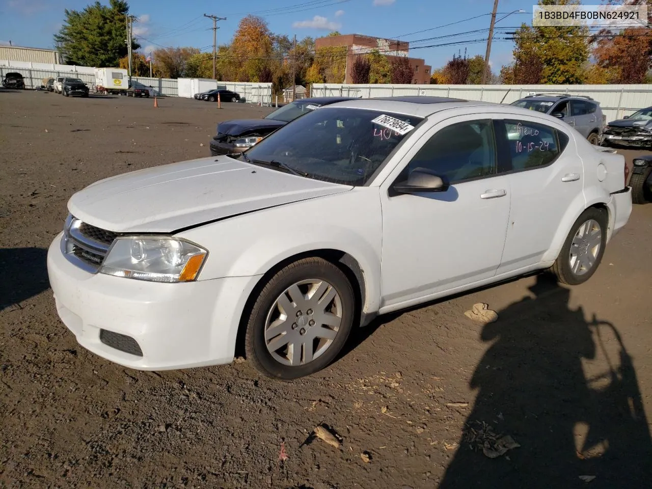 1B3BD4FB0BN624921 2011 Dodge Avenger Express