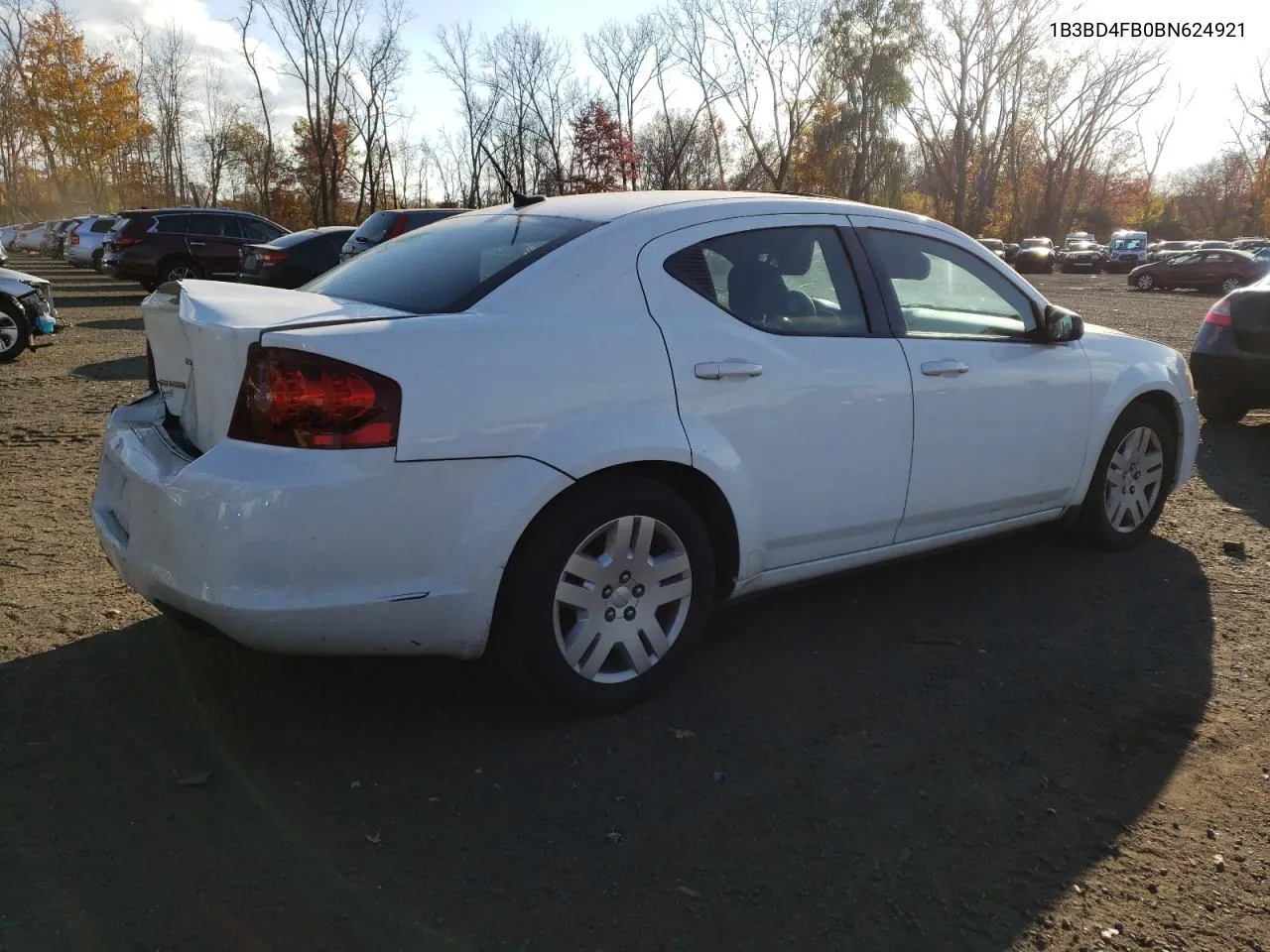 2011 Dodge Avenger Express VIN: 1B3BD4FB0BN624921 Lot: 76679694