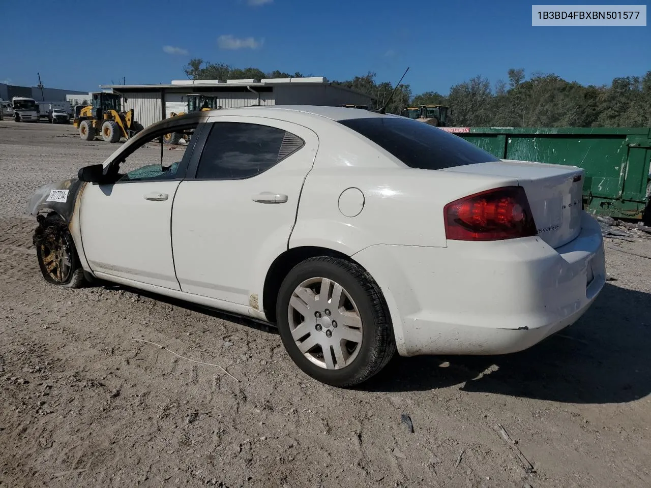 2011 Dodge Avenger Express VIN: 1B3BD4FBXBN501577 Lot: 79177214