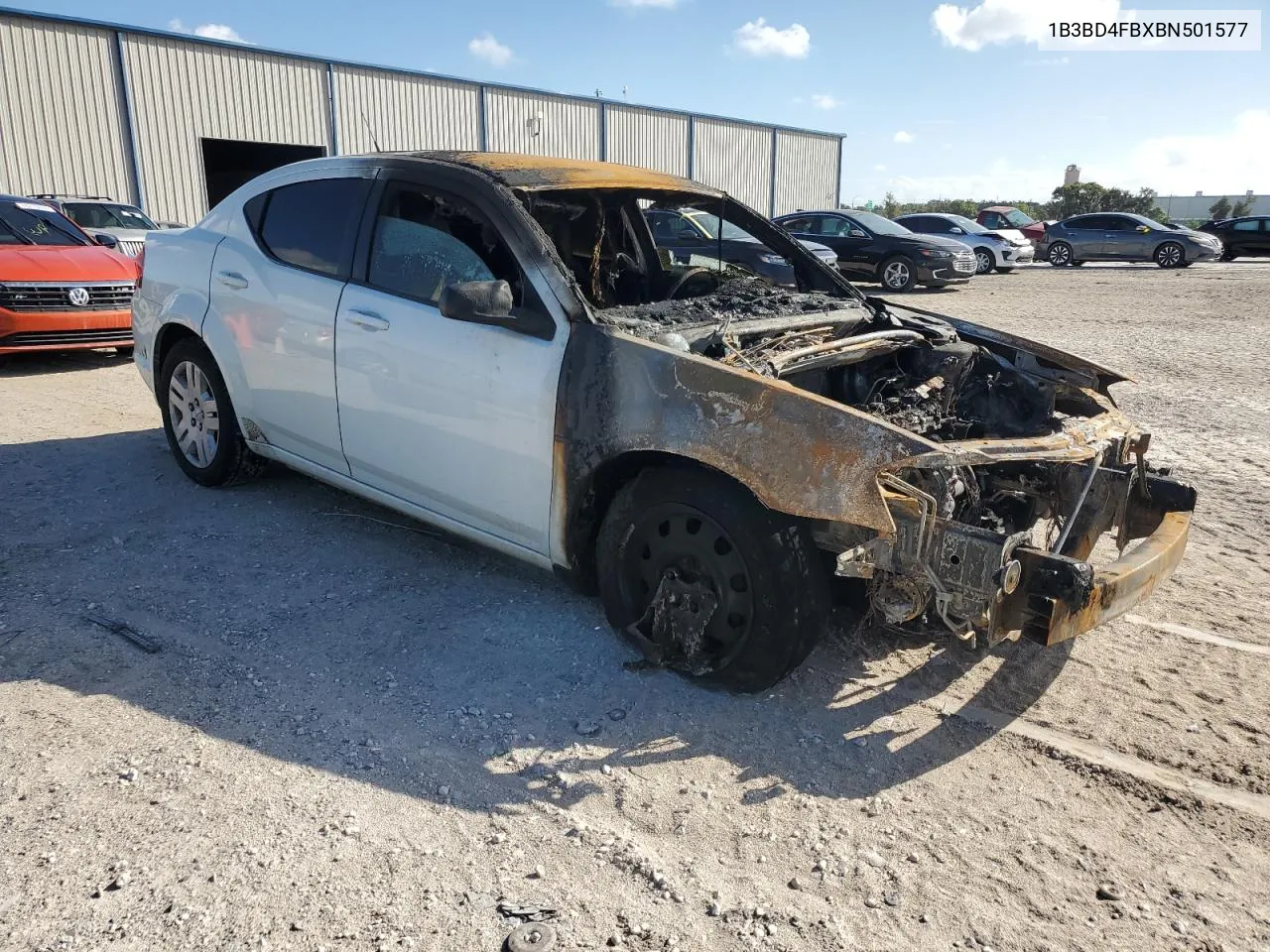 2011 Dodge Avenger Express VIN: 1B3BD4FBXBN501577 Lot: 79177214