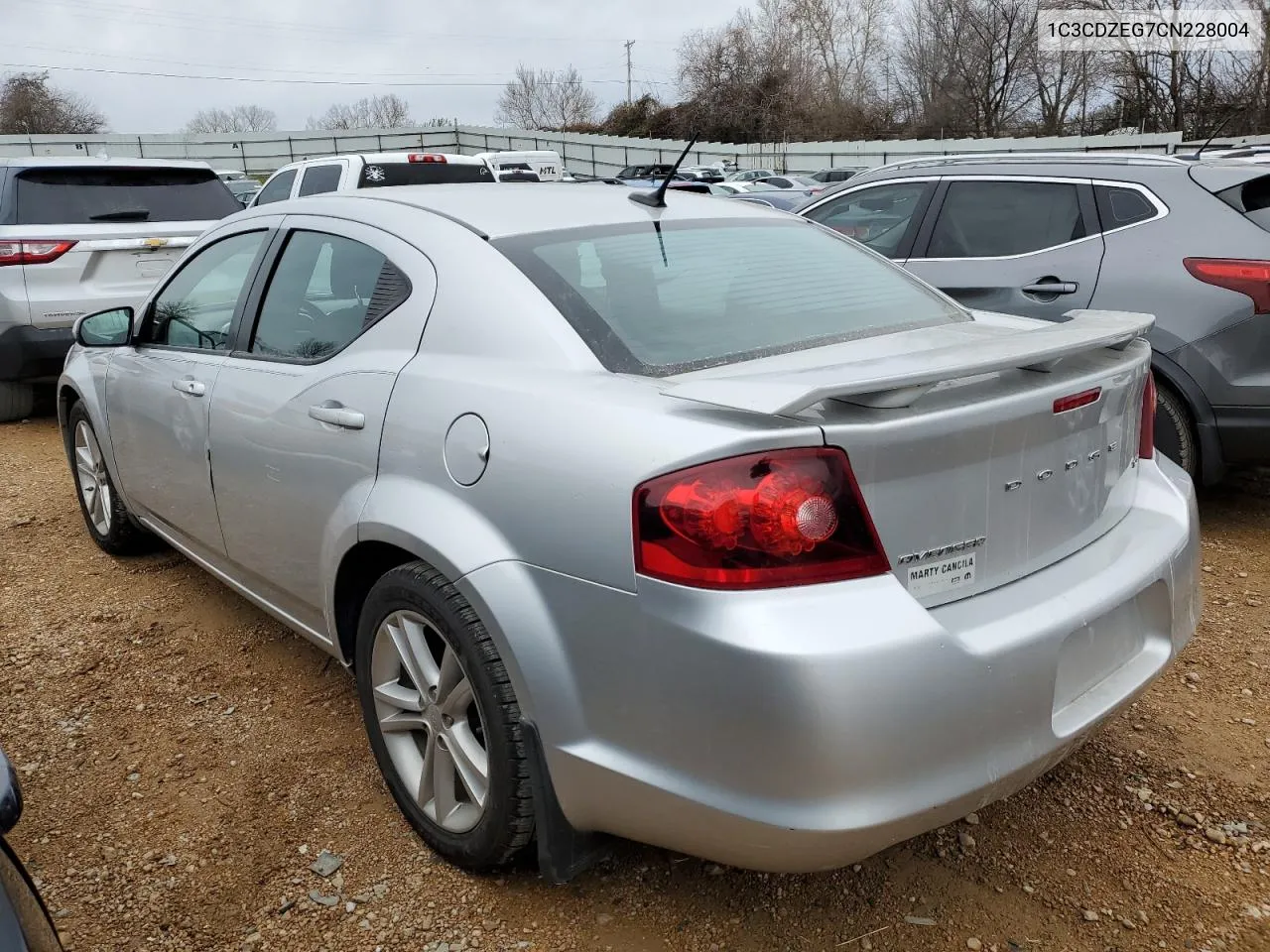 2012 Dodge Avenger Sxt VIN: 1C3CDZEG7CN228004 Lot: 37157474