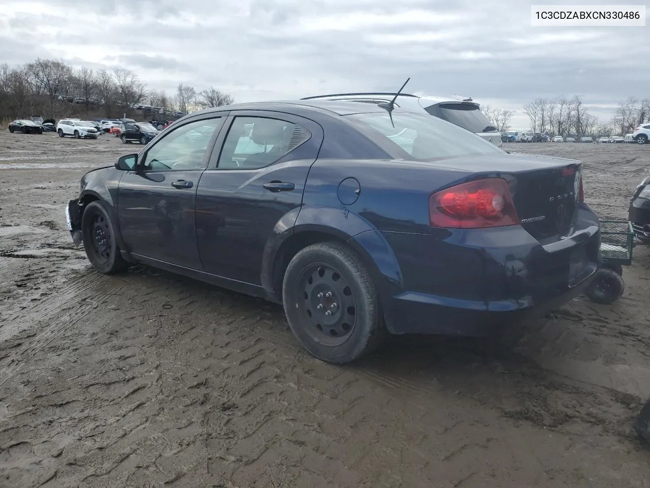 2012 Dodge Avenger Se VIN: 1C3CDZABXCN330486 Lot: 45909104