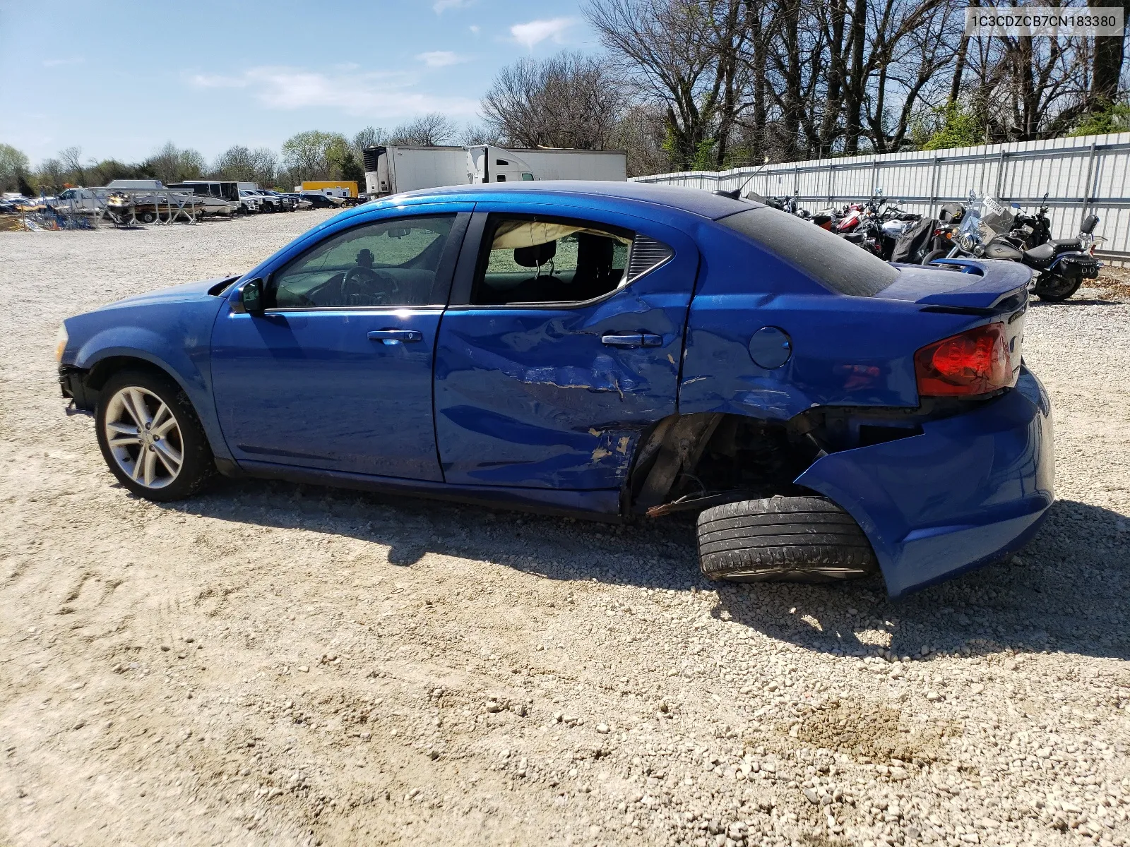 2012 Dodge Avenger Sxt VIN: 1C3CDZCB7CN183380 Lot: 49365764