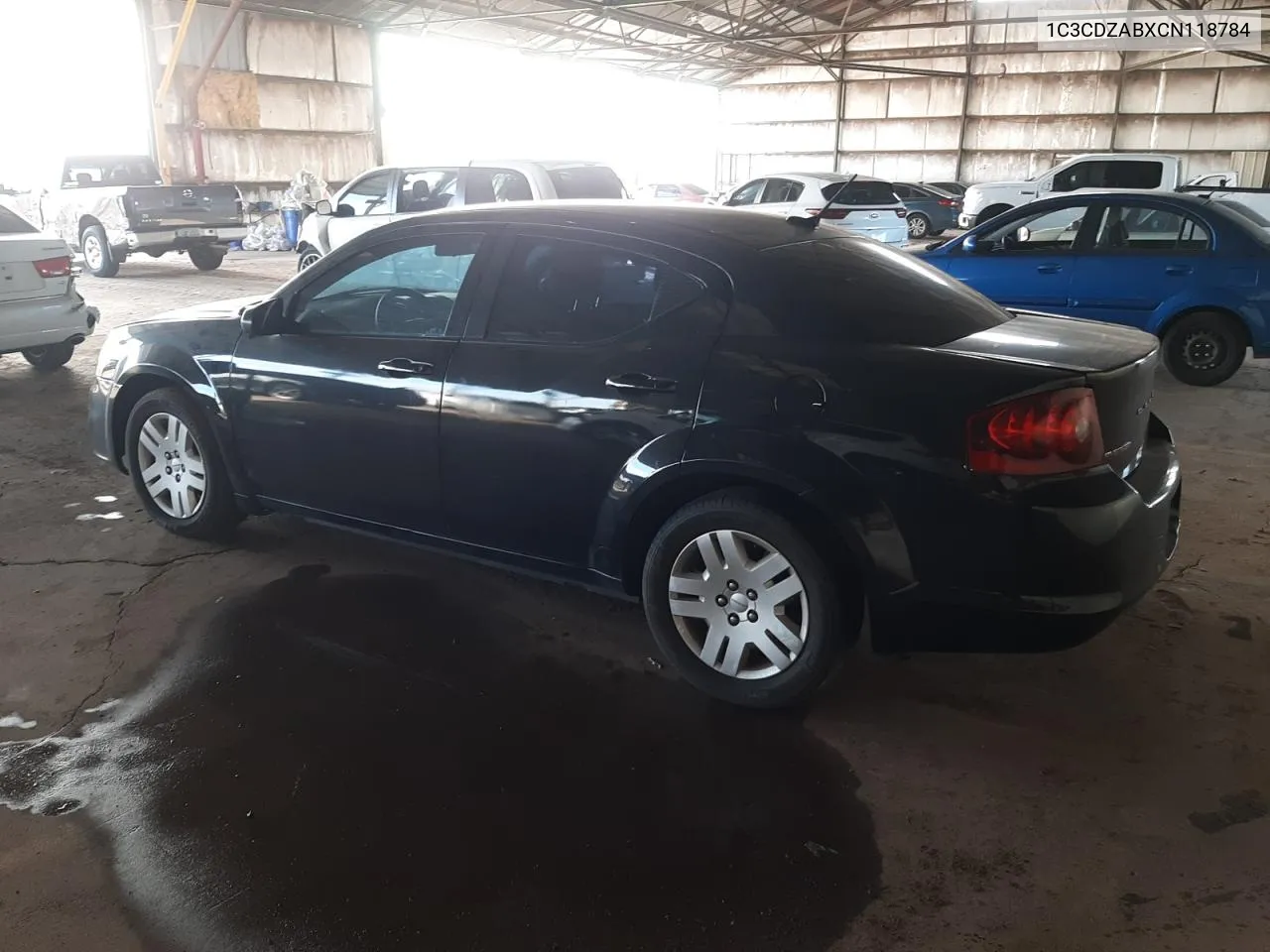 2012 Dodge Avenger Se VIN: 1C3CDZABXCN118784 Lot: 49756523