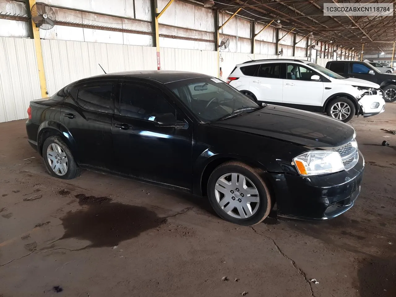 1C3CDZABXCN118784 2012 Dodge Avenger Se