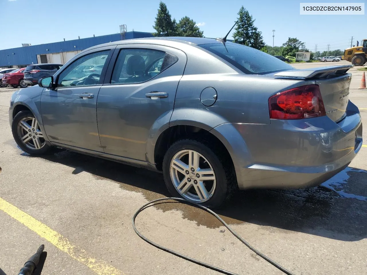 2012 Dodge Avenger Sxt VIN: 1C3CDZCB2CN147905 Lot: 57351784