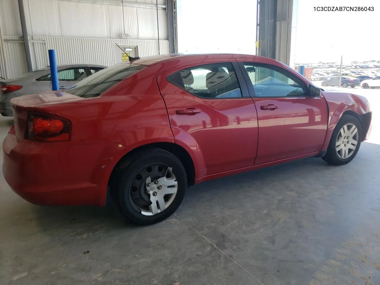 2012 Dodge Avenger Se VIN: 1C3CDZAB7CN286043 Lot: 59978074