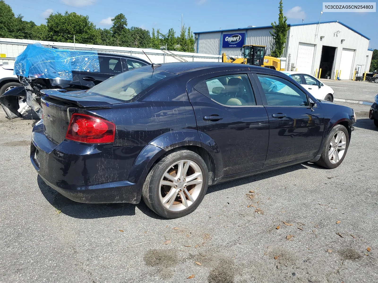 1C3CDZAG5CN254803 2012 Dodge Avenger Se