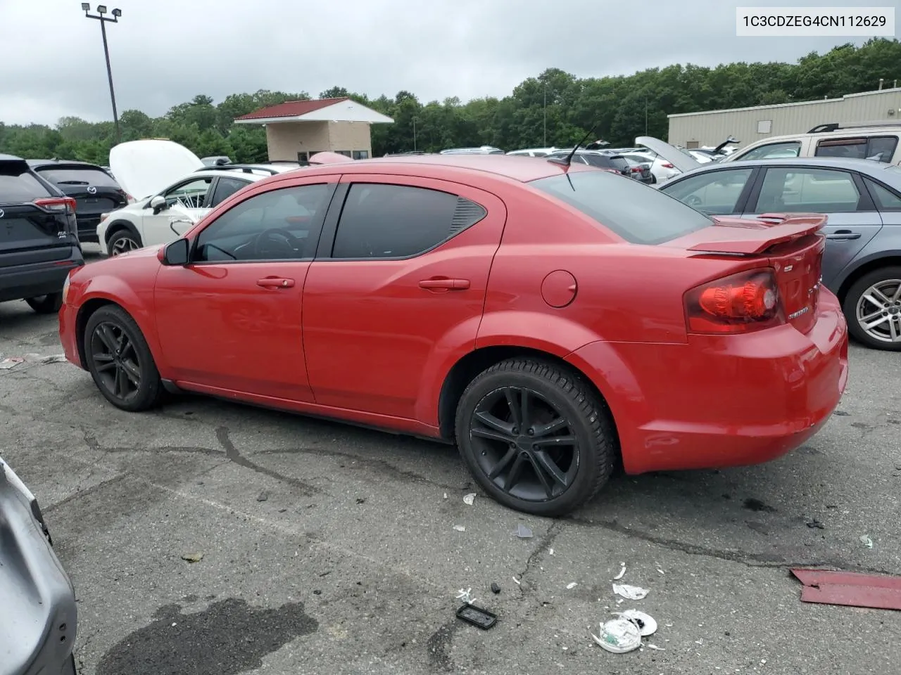 2012 Dodge Avenger Sxt VIN: 1C3CDZEG4CN112629 Lot: 65147274