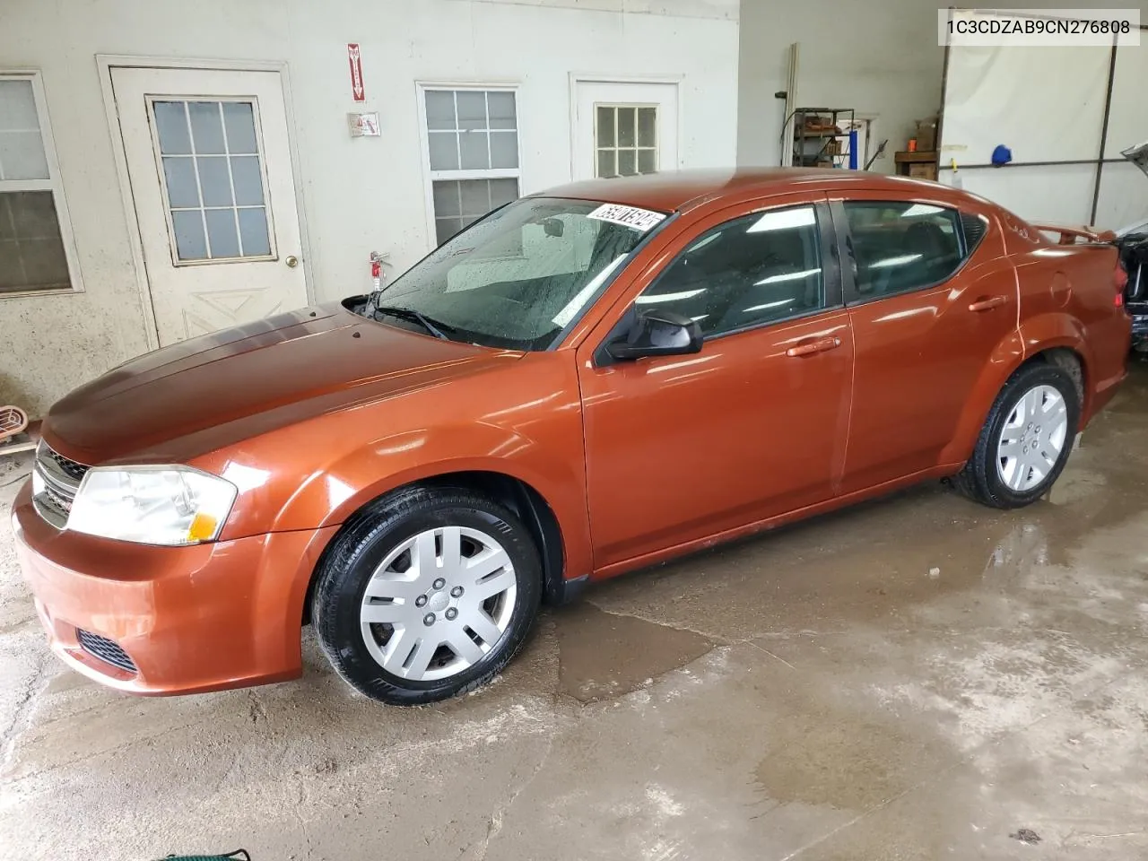 2012 Dodge Avenger Se VIN: 1C3CDZAB9CN276808 Lot: 65901504