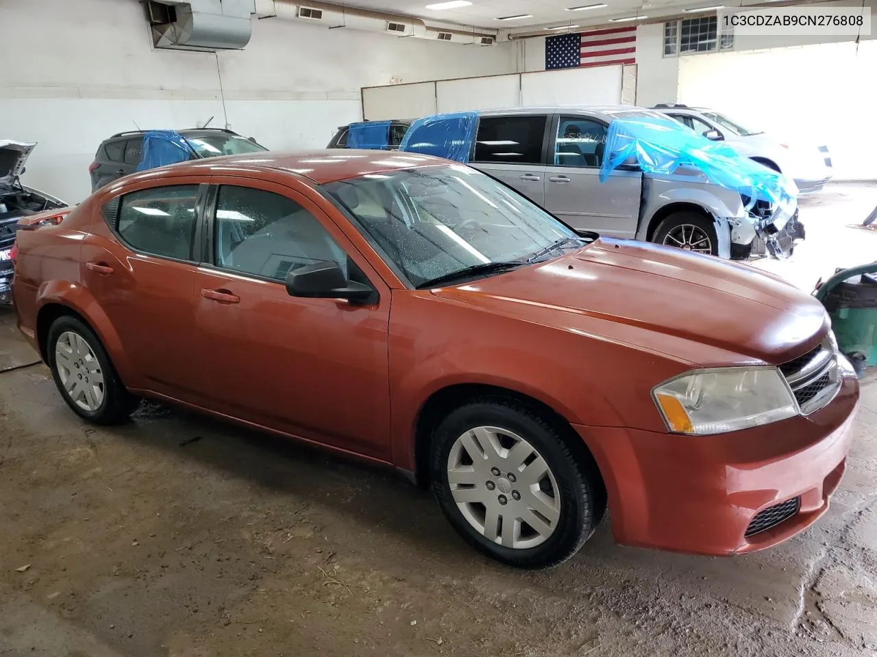 1C3CDZAB9CN276808 2012 Dodge Avenger Se