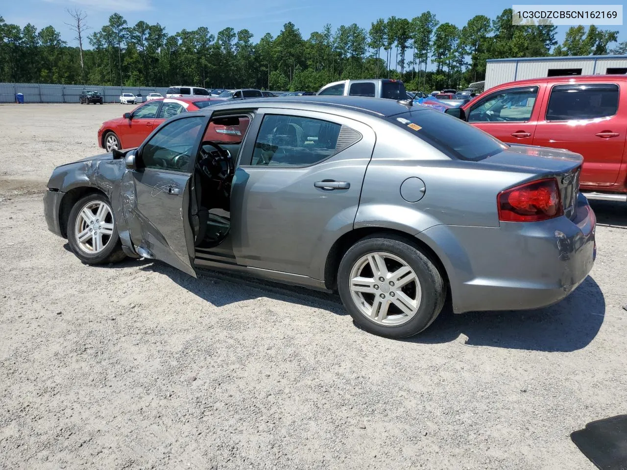 2012 Dodge Avenger Sxt VIN: 1C3CDZCB5CN162169 Lot: 68545294