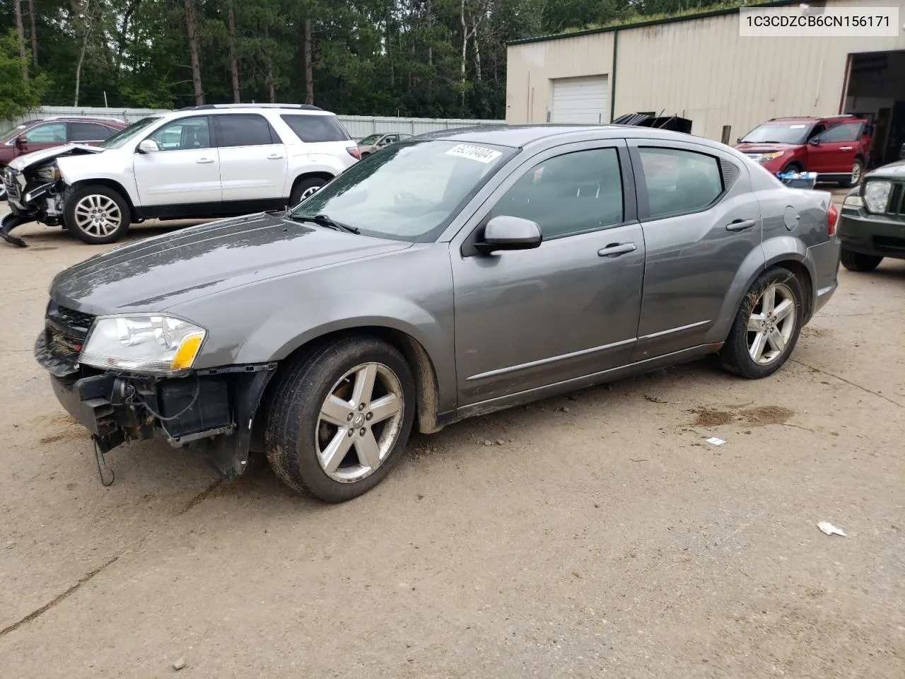 2012 Dodge Avenger Sxt VIN: 1C3CDZCB6CN156171 Lot: 69270404