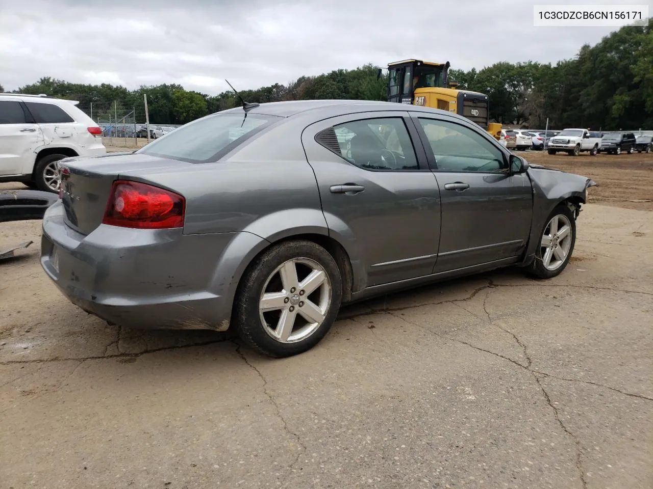 2012 Dodge Avenger Sxt VIN: 1C3CDZCB6CN156171 Lot: 69270404