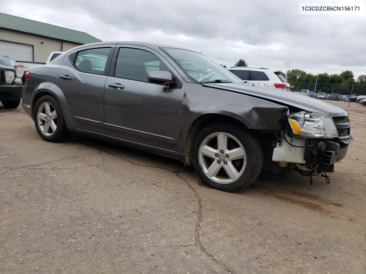 2012 Dodge Avenger Sxt VIN: 1C3CDZCB6CN156171 Lot: 69270404